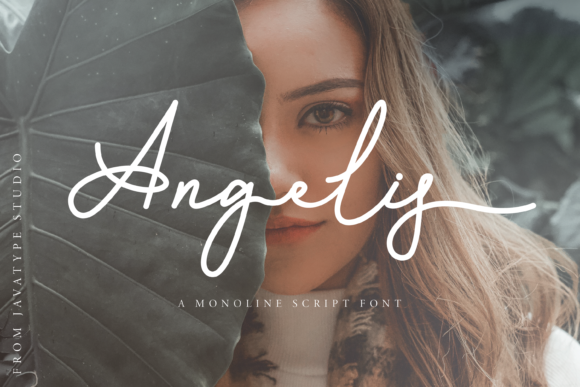 Angelis: A Refined Script Typeface for Elegant Web Design