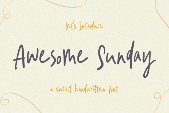 Awesome Sunday: A Script Font for Modern Web Design