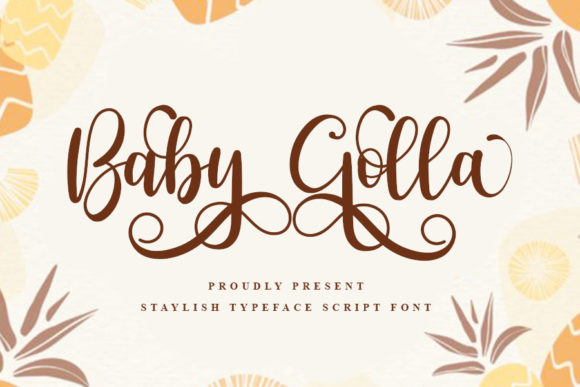 Baby Golla Font Review: A Dazzling Script for Modern Brand Identity