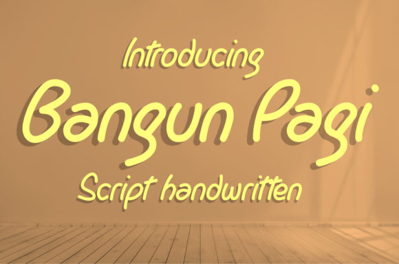 Bangun Pagi: A Delicate Script Font for Modern Web Design
