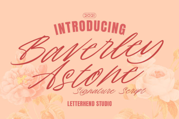Baverley Astone: A Dazzling Script Font for Premium Brand Identity