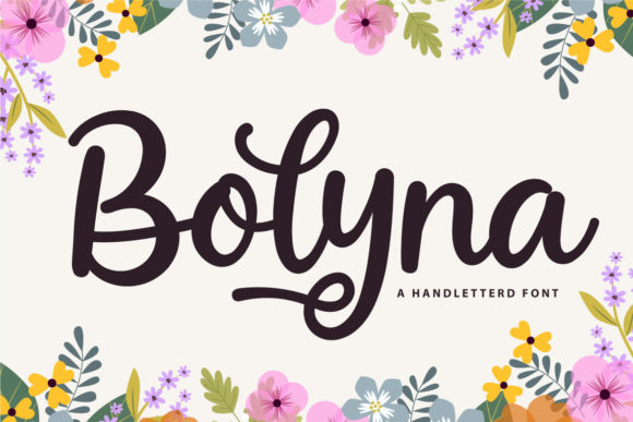 Bolyna Typeface: Elevating Campaign Visuals With Delicate Script Elegance