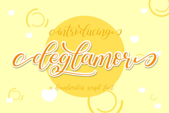 Deglamor Script Typeface Review for Elegant Web Design