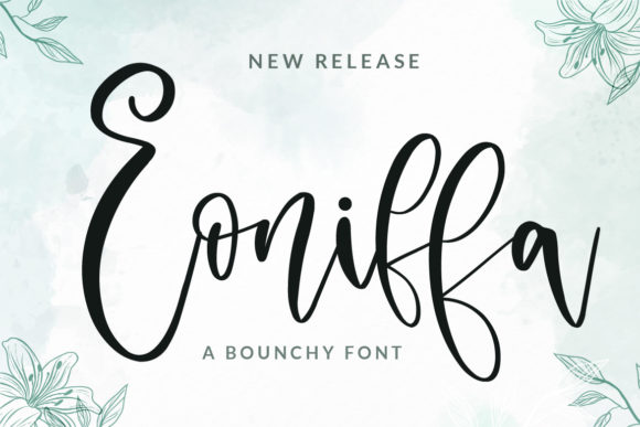 Eoniffa Typeface: A Delicate Script for Elegant Brand Identities