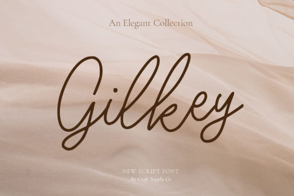 Gilkey Script Font: Elevate Your Small Business Brand Identity