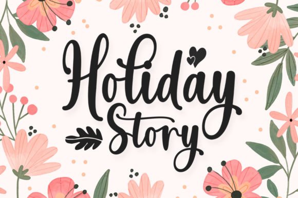 Holiday Story Duo: The Script Font That Elevates Brand Identity
