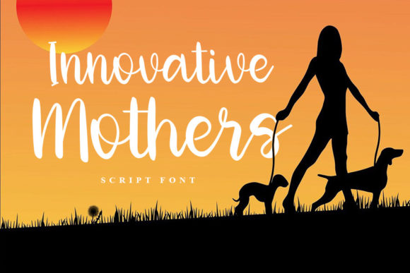 Innovative Mothers: A Script Font for Modern Brand Identity
