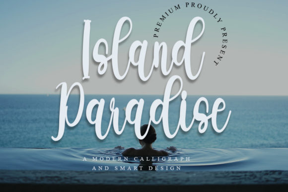 Island Paradise: A Chic Script Font for Modern Web Design