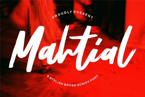 Mahtial: A Whimsical Script Font for Modern Campaign Design