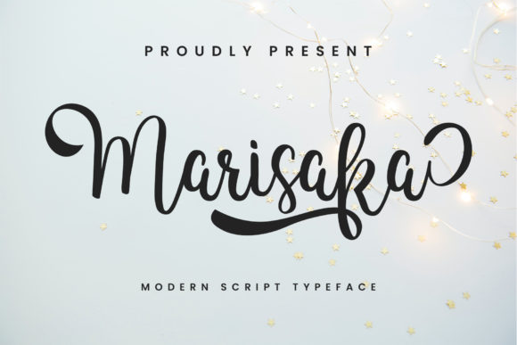 Marisaka: The Elegant Script Font for High-Impact Campaigns