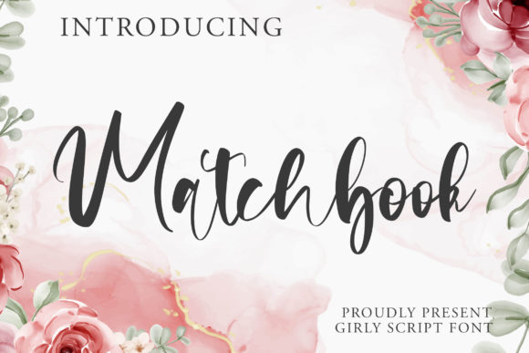 Matchbook: A Chic Script Font for Polished Small Business Branding