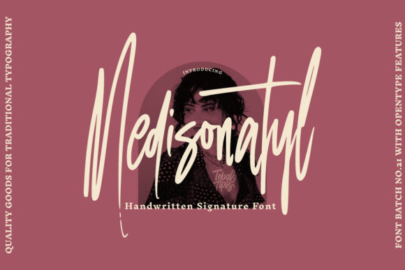 Medisonatyl: The Script Font That Elevates Campaign Visuals