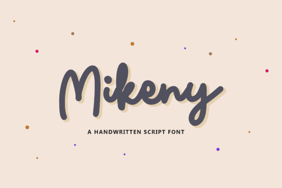 Mikeny: A Playful Script Font for Engaging Web Design