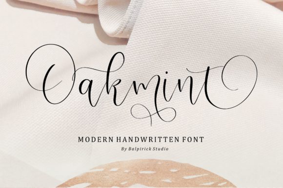 Oakmint: The Script Font That Transformed My Brand’s Visual Identity