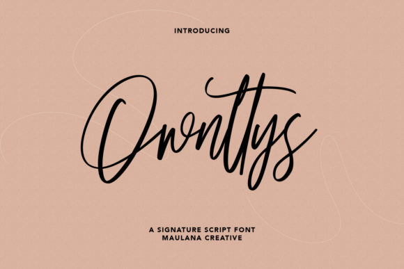 Ownttys Script Font Review: Elevating Handmade Brand Identity