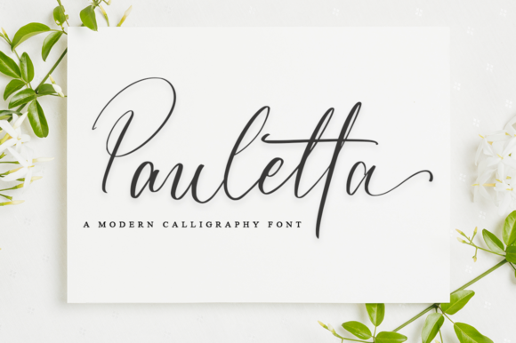 Pauletta: The Elegant Script Font for High-Impact Campaigns