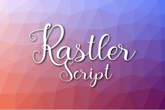 Rastler: A Chic Script Font for Elegant Handmade Products