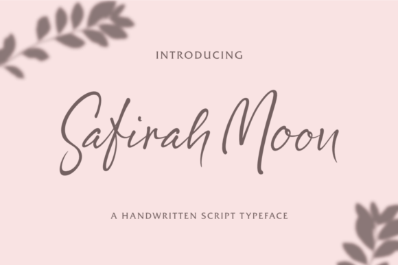 Safirah Moon: The Script Font for Elegant Small Business Branding