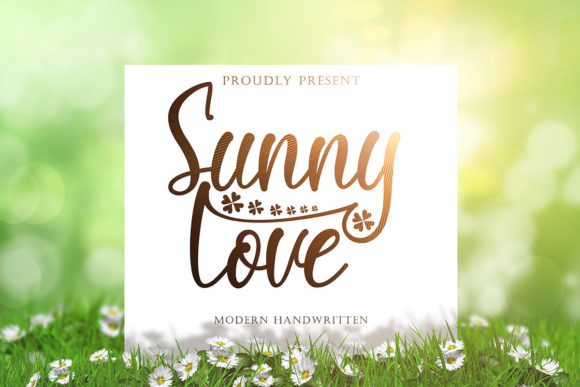 Sunny Love: A Chic Script Font for Polished Brand Identity