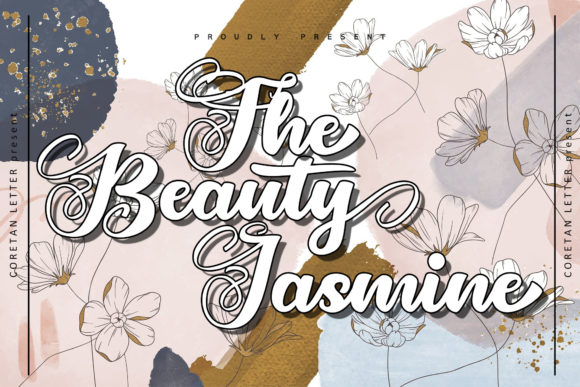 The Beauty Jasmine: A Dazzling Script Font for Modern Branding