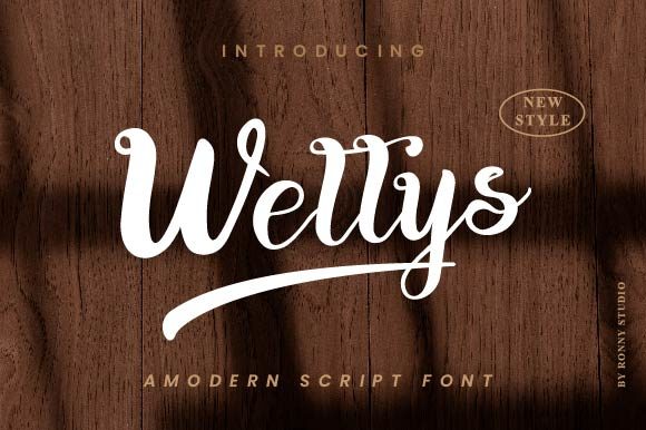 Wellys: The Playful Script Font for Engaging Social Campaigns