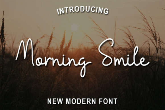 Why Morning Smile Is the Script Font for Calm, Clean Editorial Design