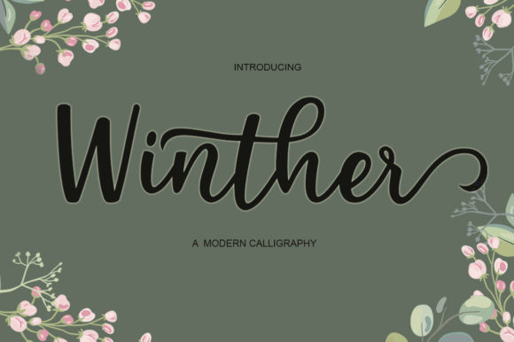 Winther Script Font: Elevate Your Brand’s Visual Identity